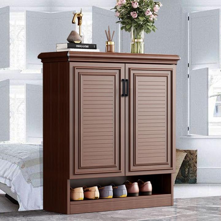 【密封防水】铝合金鞋柜咖啡色家用门口别墅大容量阳台防水防晒防潮