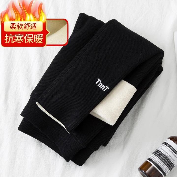 秋冬2024新款女童打底裤加绒保暖韩系中小童时尚女宝童装百搭潮款