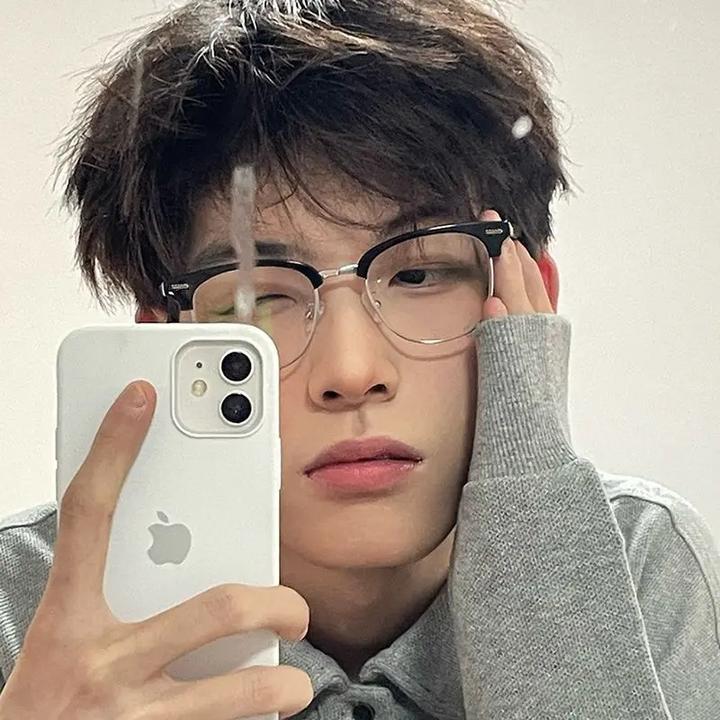 斯文半框眼镜男潮痞帅复古时尚防蓝光小框女男生近视镜度数显脸小