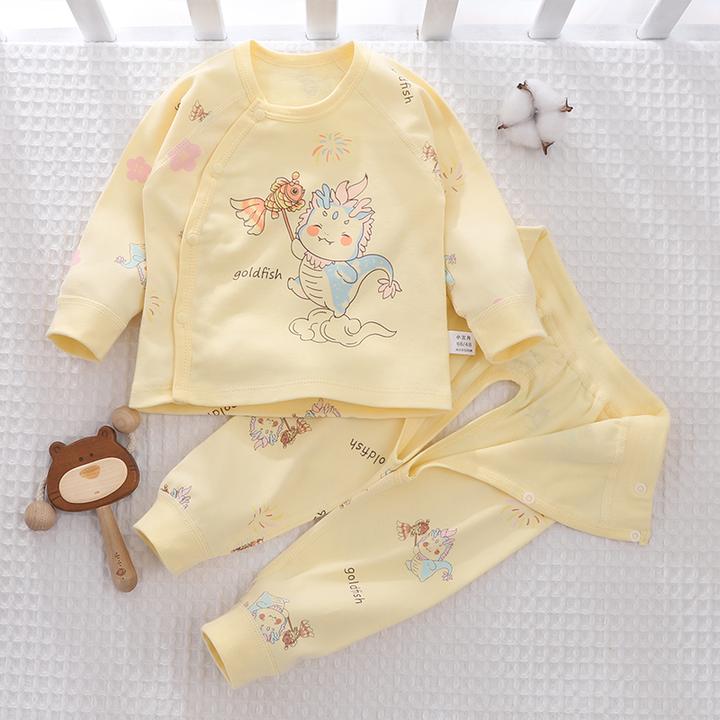 新生儿衣服婴幼儿打底衣纯棉秋衣秋裤套装分体春秋款宝宝衣服春款