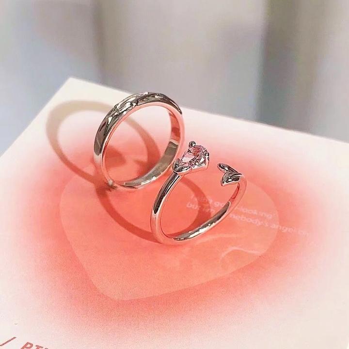 钛钢戒指 2024玫瑰系列恋语玫瑰戒指情侣对戒ins时尚生日礼物戒指