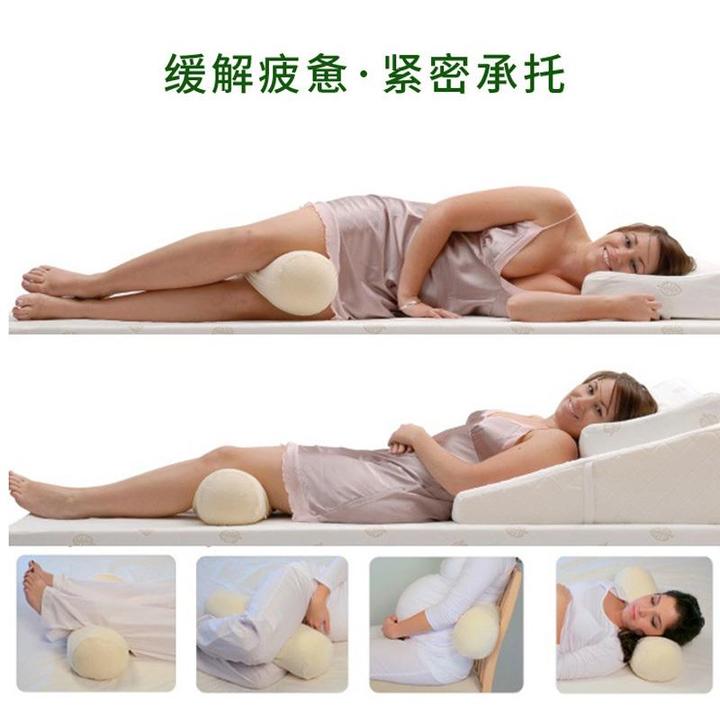 泰国乳胶抱枕礼物圆柱男女生朋友枕头床上睡觉孕妇侧睡糖果夹腿枕