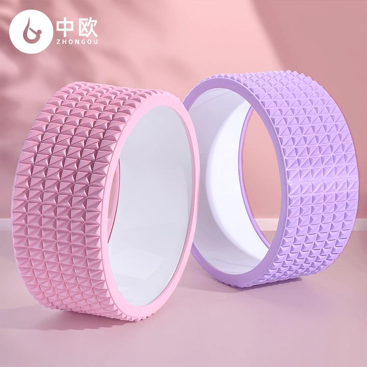 钻石瑜伽轮开背器材达摩轮初学者后弯器训练环普拉提圈瑜珈用品