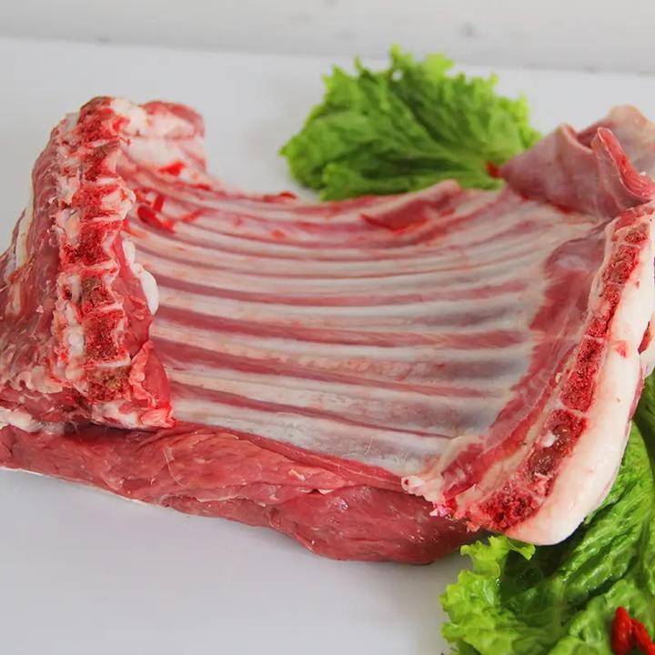 新疆羊肉阿勒泰大尾羊排3斤 草原放养新鲜羔羊肉精切分割鲜嫩不膻