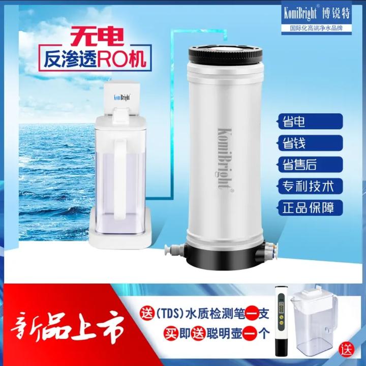 除垢王 100加仑RO反渗透净水器 5口之家轻松应对 无电节能0故障