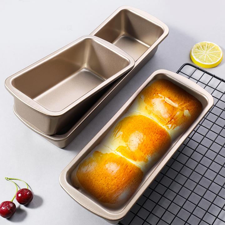【瀚迪烘焙】磅蛋糕面包模具长方形不沾吐司盒家用烤盘蛋糕模具