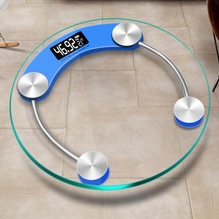 充电款男女人体健康秤精准电子秤加厚玻璃称家用成人浴室体重秤