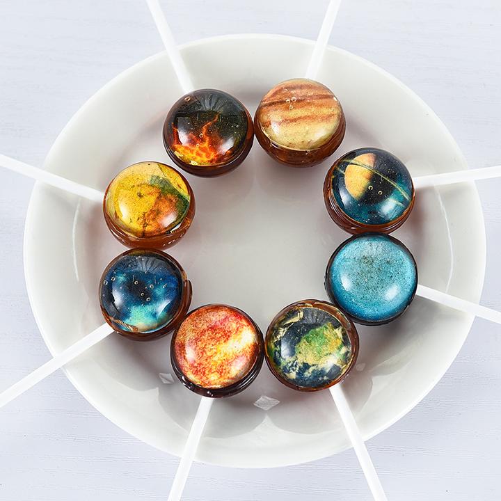 星空棒棒糖女友生日礼物六一儿童节高颜值零食糖果礼盒装正版礼包