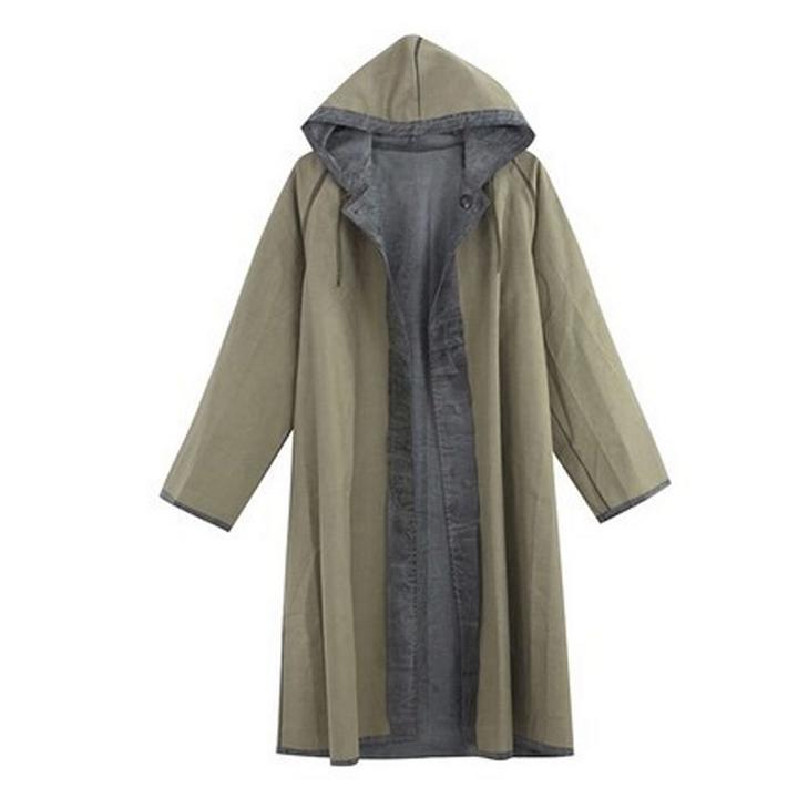 87式户外橡胶帆布老式连体雨衣军绿色抗洪抢险煤矿劳保雨披加厚