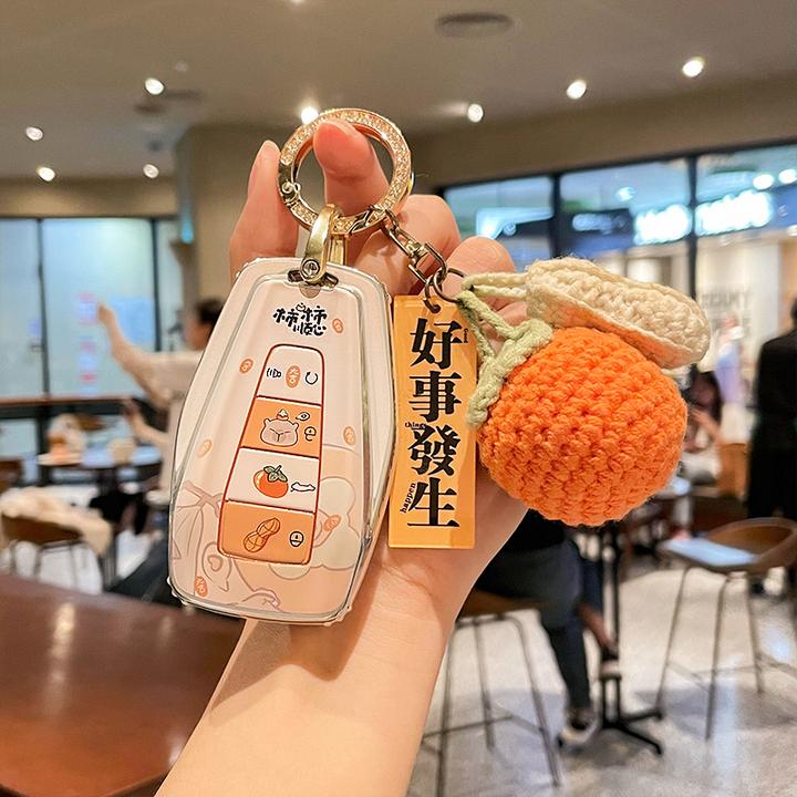 专用吉利钥匙套星瑞25款缤越帝豪牛仔巧克力icon缤瑞几何e车壳扣