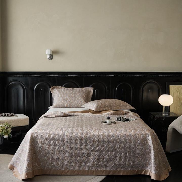 超级爆款！A类LF级天丝床盖三件套 轻奢双层机洗以实物为准 莱斯猫