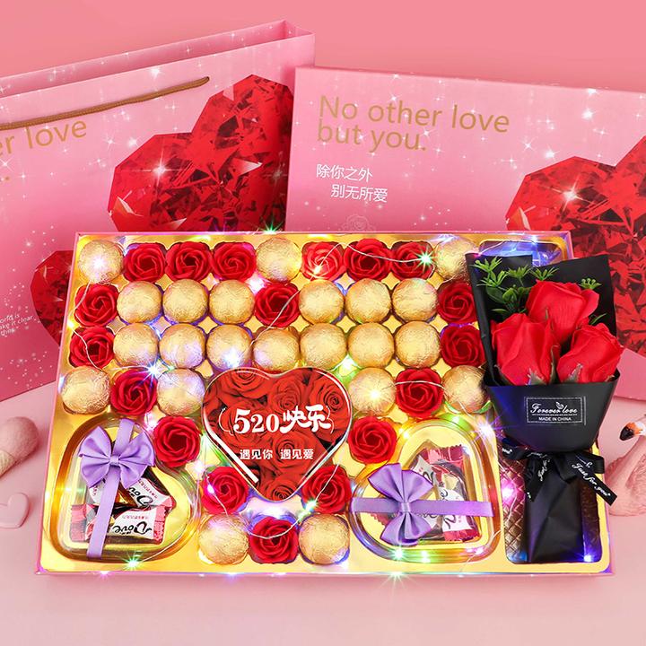 Dove/德芙巧克力礼盒装圣诞节送女朋友老婆生日礼物高级惊喜浪漫