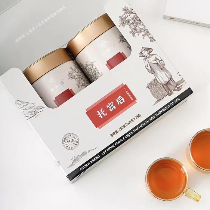 春颐牌 潮州一采摘制茶持久清香型200克礼盒装鸭屎香持久金黄好茶