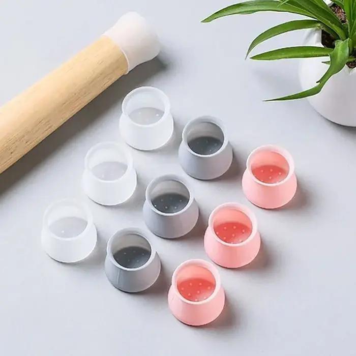 通用型硅胶桌子脚套椅子脚垫凳子腿保护套桌椅静音木地板椅脚套C8