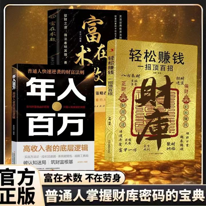 财库 轻松赚钱年入百万的底层逻辑 富在术数思路决定出路MM