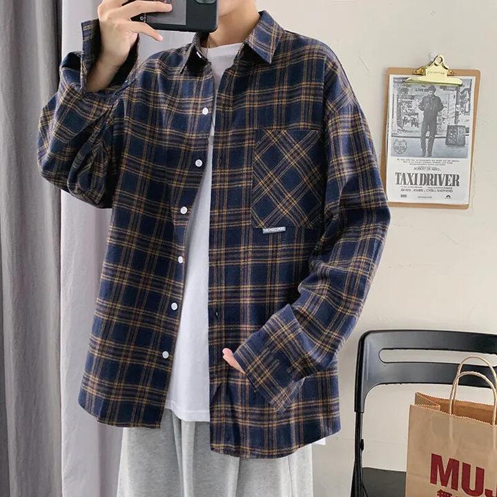 春秋季男士必备！港风、韩版、潮流、ins风齐聚的帅气休闲百搭复古格