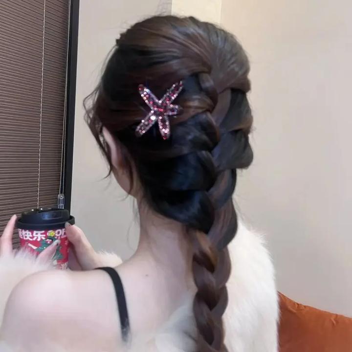 新款海星鸭嘴夹女边夹发夹时尚刘海夹气质发饰韩版轻奢可爱百搭