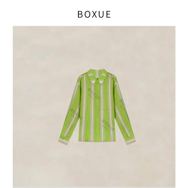 BOXUE “先森” 2025春季新款高级感100亚麻轻奢 衬衫