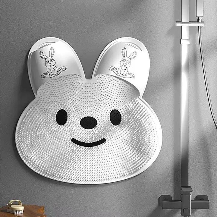 硅胶搓脚垫洗脚按摩垫 浴室防滑垫子洗澡搓脚 去死皮淋浴房地垫