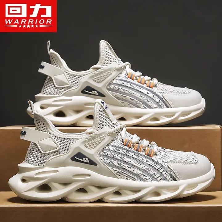 回力男鞋秋季2026新款透气薄款网面鞋男士运动软底轻便跑步休闲鞋