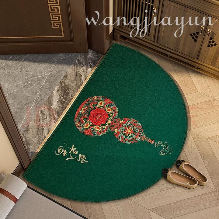 高升地垫入户门垫节节福禄安康进门垫脚垫门口垫中式加厚款定制