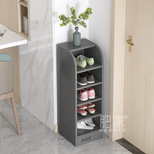 家用门口简易极窄鞋架窄小进门入门小尺寸入户转角墙角鞋柜WW184