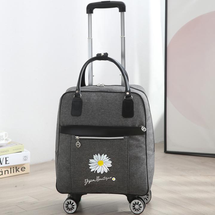 拉杆包手提袋男女大容量防水牛津布出差旅游学生折叠装衣服旅行包