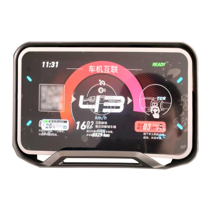 小牛原厂NXT破速仪表，显示实速，NX铅酸版本，NXT适用