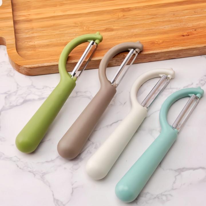 瓜果削皮刀不锈钢水果削皮器蔬菜厨房多功能土豆削皮器家用顺滑