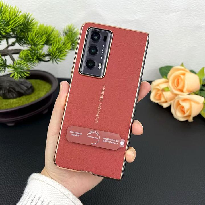 适用荣耀magicVS2手机壳新款旋转支架V2时尚保护壳商务高级感简约