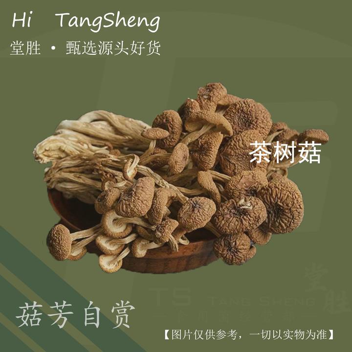 【源产地古田】 堂胜茶树菇 品质食用菌新鲜爆炒煲汤食材