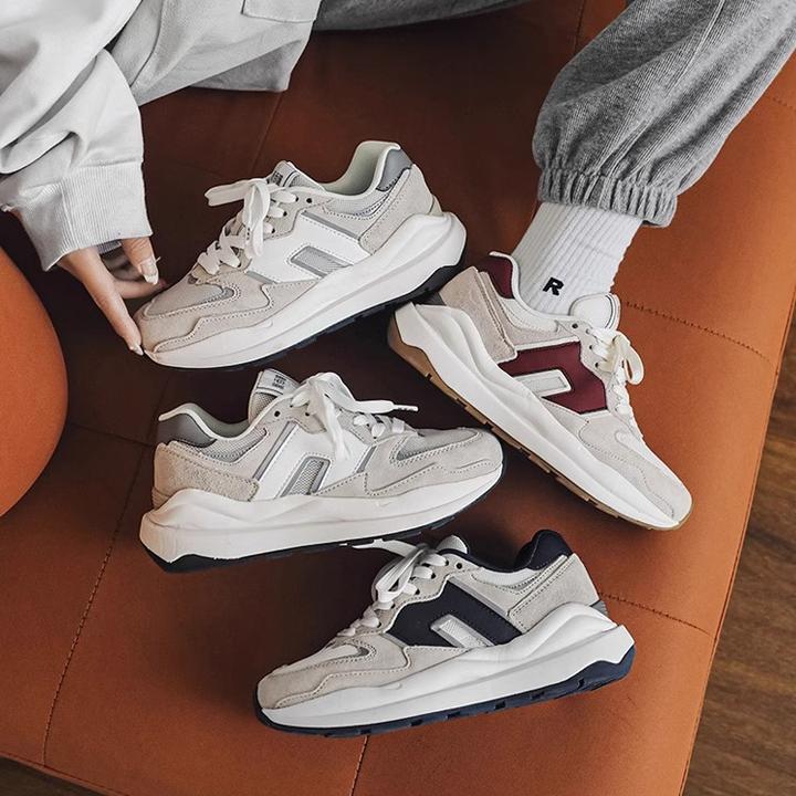 574男女同款327跑步鞋2025阿甘厚底运动961老爹运动跑步鞋学生