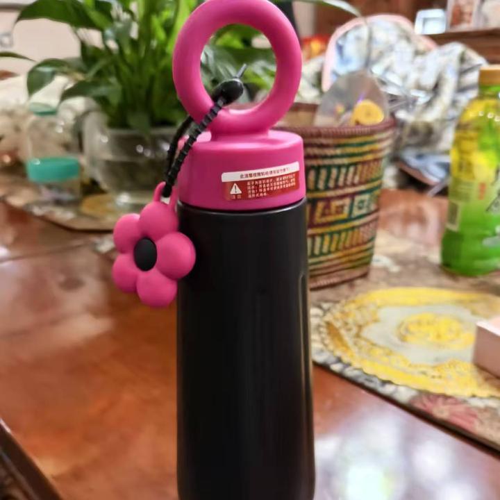 拉萨发货西藏包邮随手粉色保温杯