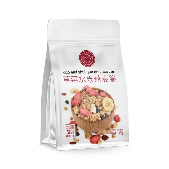 东 来超市代购 草莓水果 每日坚果酸奶水果燕麦脆燕麦片代餐即食