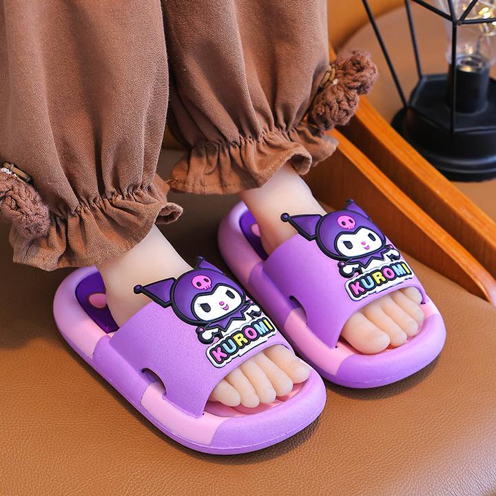 库洛米女童儿童拖鞋可爱女孩家居软底室内三丽鸥拖鞋亲子夏季小孩