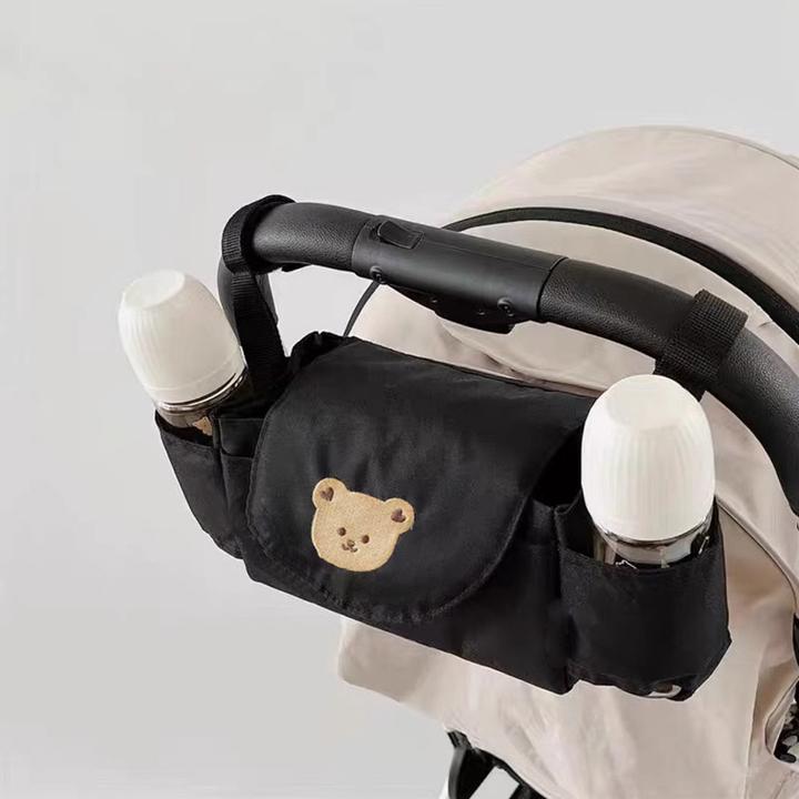 韩国ins婴儿手推车挂包 多功能童车通用尿布奶瓶储物收纳包置物袋
