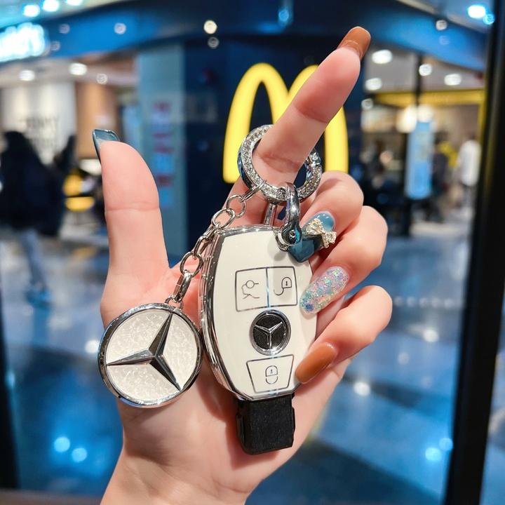 奔驰钥匙套C200L新C级E级GLC300L/e260L/E300/GLA