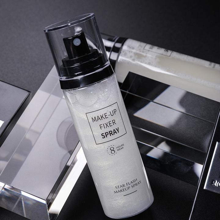 【抢!2大瓶】韩伦美羽星闪流沙定妆喷雾 一喷成膜 持久定妆