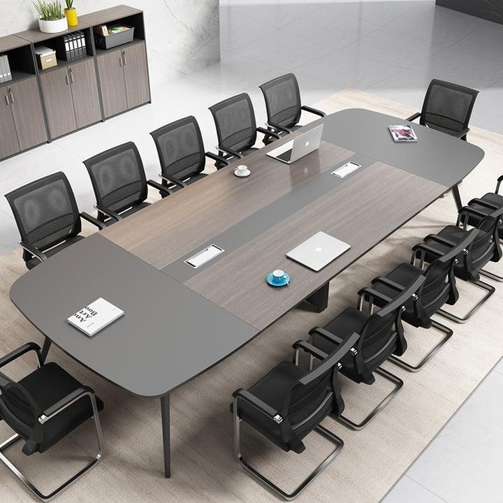 会议桌长桌桌椅会议桌培训桌拼接简易全套老板桌办公桌总裁桌