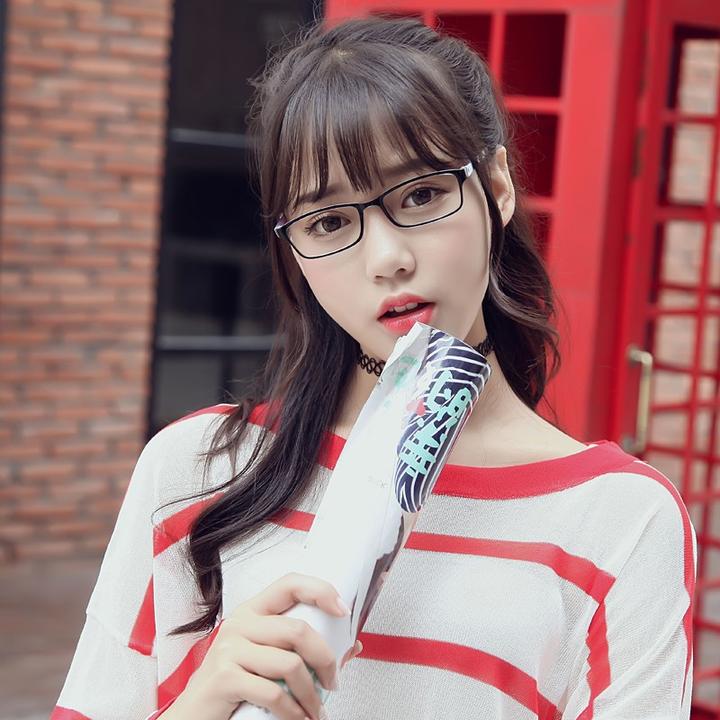 男女款式潮流全框配近视眼镜成品0-50-100-150-200-300-450-600度