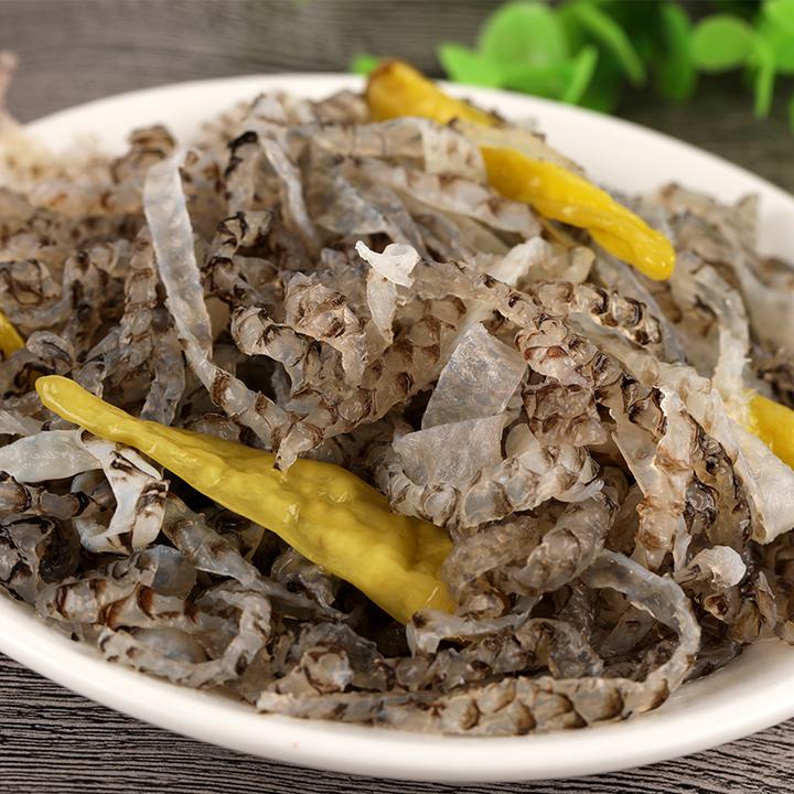 泡椒鱼皮 开袋即食下饭菜凉拌菜 150g/包