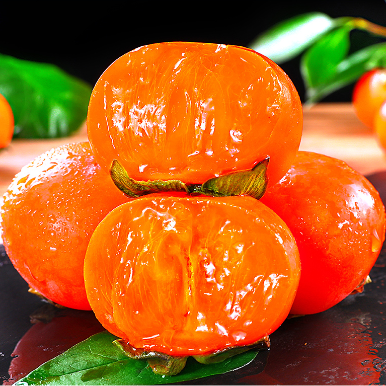 【放软了吃】山西火晶柿子 纯甜爆汁软柿子30枚坏果包赔