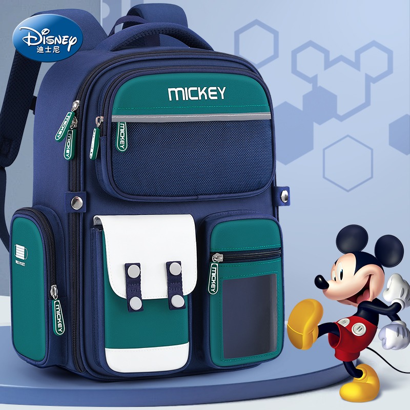 迪士尼儿童书包男小学生书包1-3年级4-6年级推荐大容量双肩包轻便