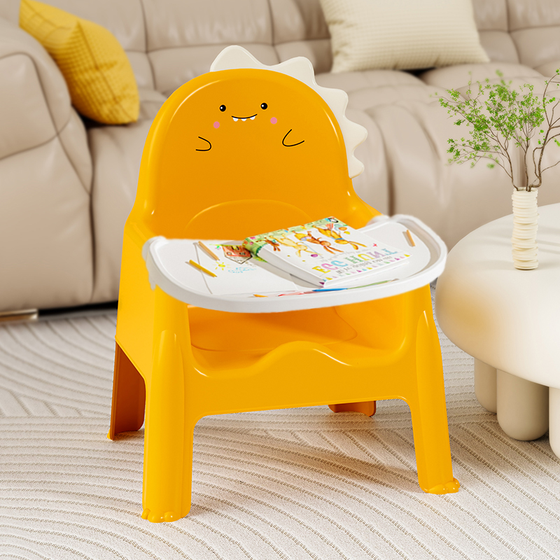 加厚肯德基宝宝餐椅靠背座椅塑料儿童餐椅宝宝1-3岁家用防滑凳子