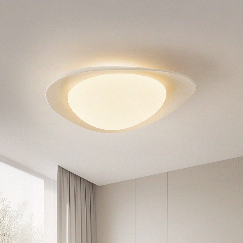 摩灯会【直播专享】儿童房餐厅吸顶灯卧室简约奶油风新款护眼灯9789