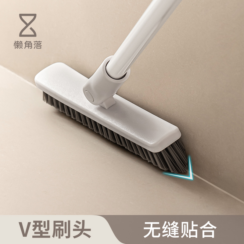 懒角落地板刷卫生间地刷子浴室厕所家用地板清洁刷缝隙刷洗地刷子