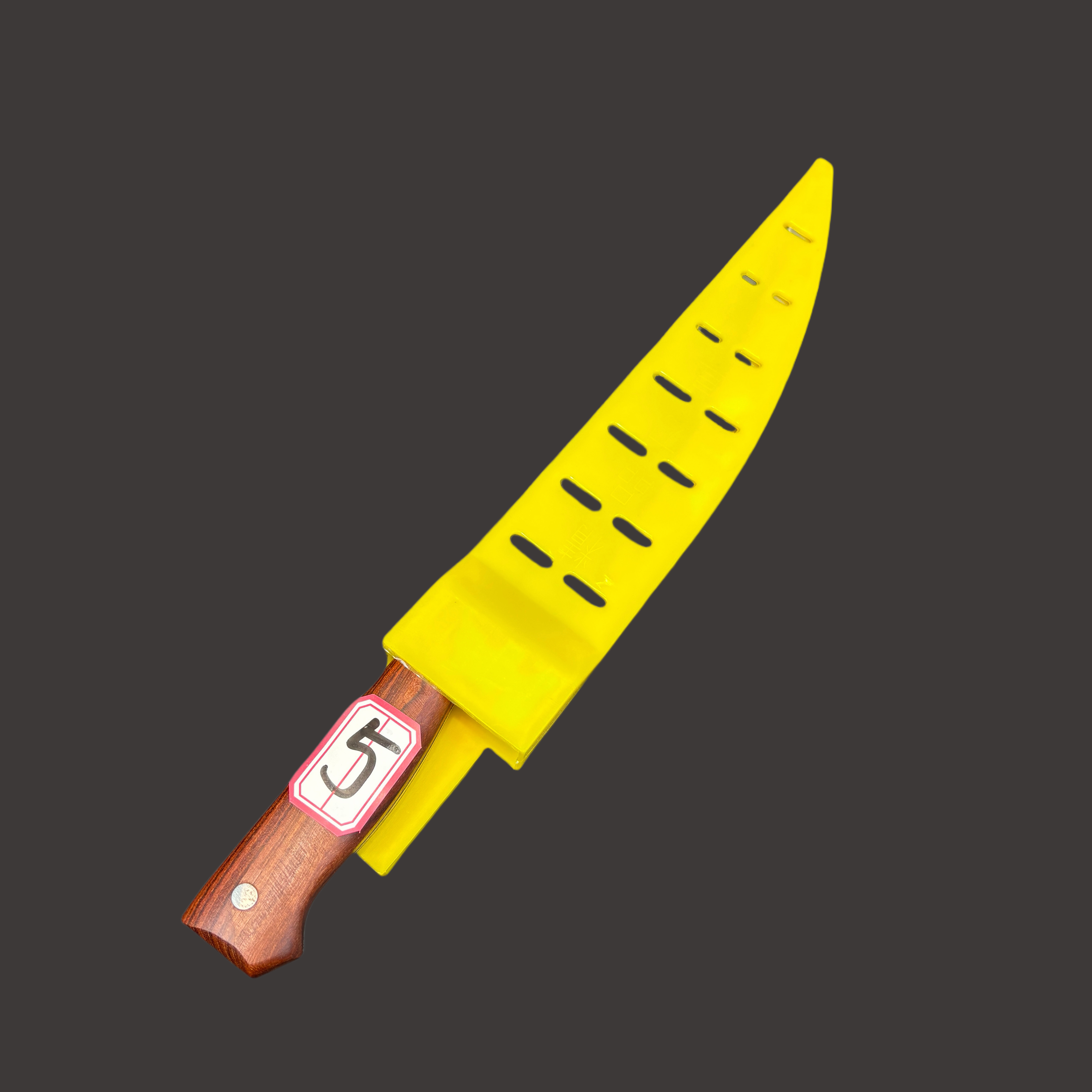 夹钢锻打割肉卖肉刀套