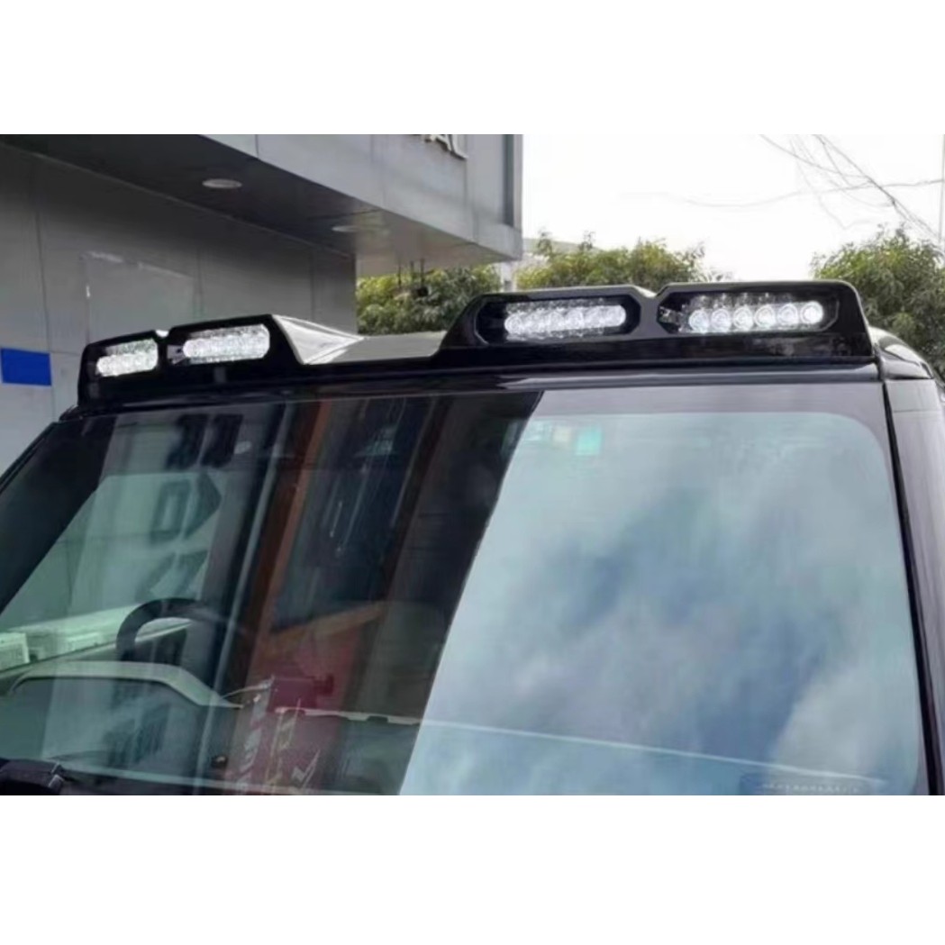 捷途旅行者山海T2卫士射灯加宽加厚新升级专用免接线无损安装顶灯