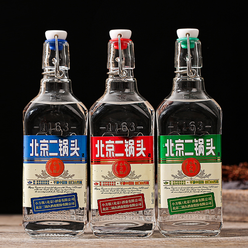 永丰牌永丰牌北京二锅头出口小方瓶系列混合标清香型口粮酒42度