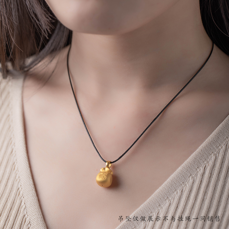 1.0mm横穿黄金红绳横穿女款玉坠串珠小玉吊坠专用手工串珠绳